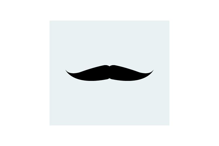 Mustache icon example image 1