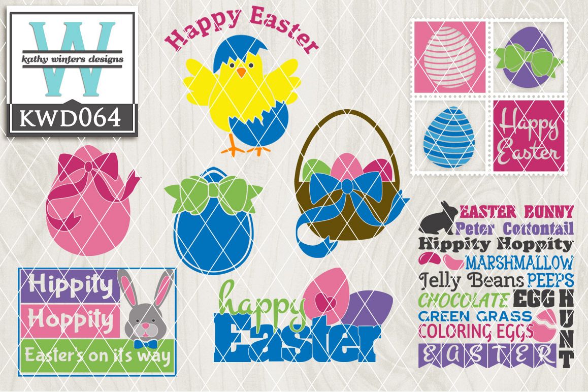 Easter Cutting File KWD064 example image 1