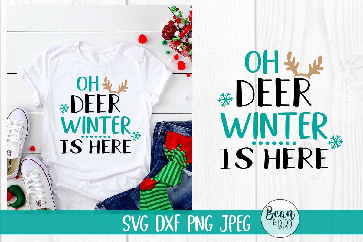 Oh Deer Winter is here example image 1