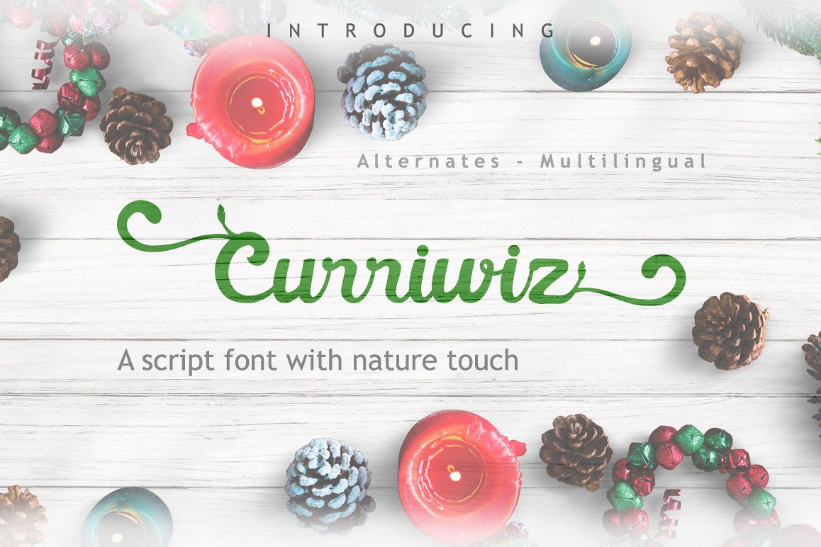 Curriwiz Font example image 1