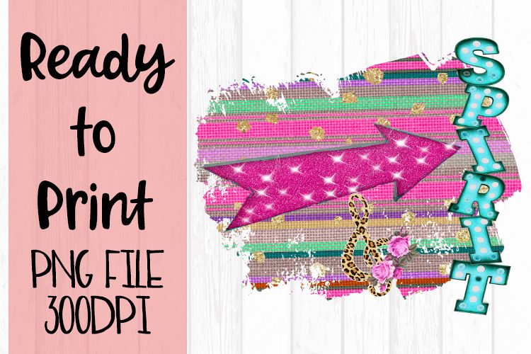 Treble Clef Spirit Serape Ready to Print example image 1