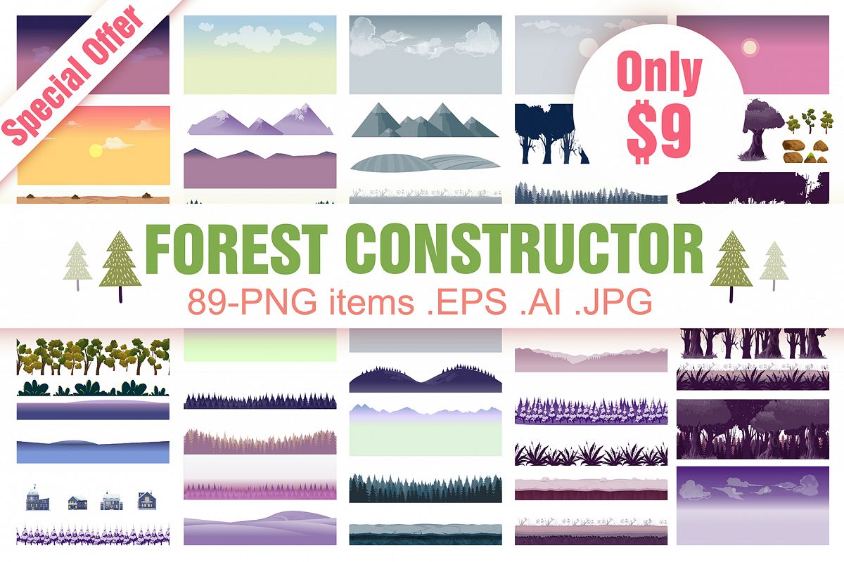 Forest Background Constructor example image 1