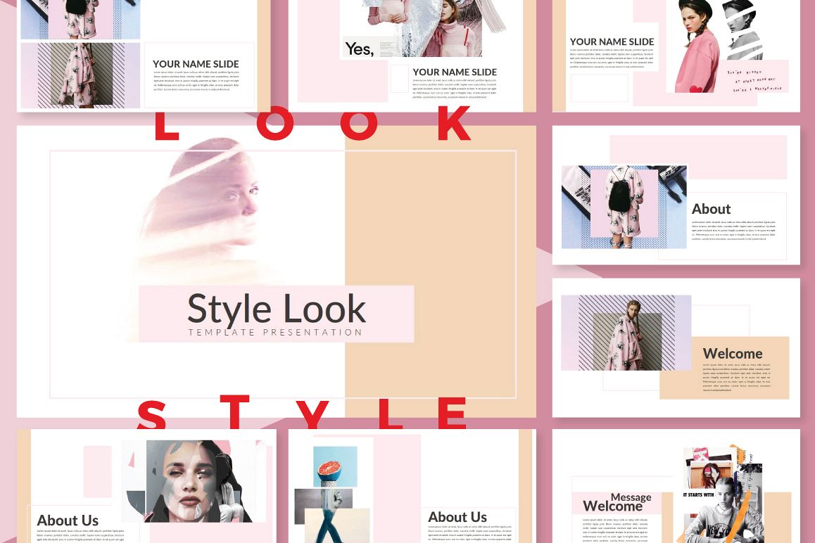 LookStyle Keynote Template example image 1