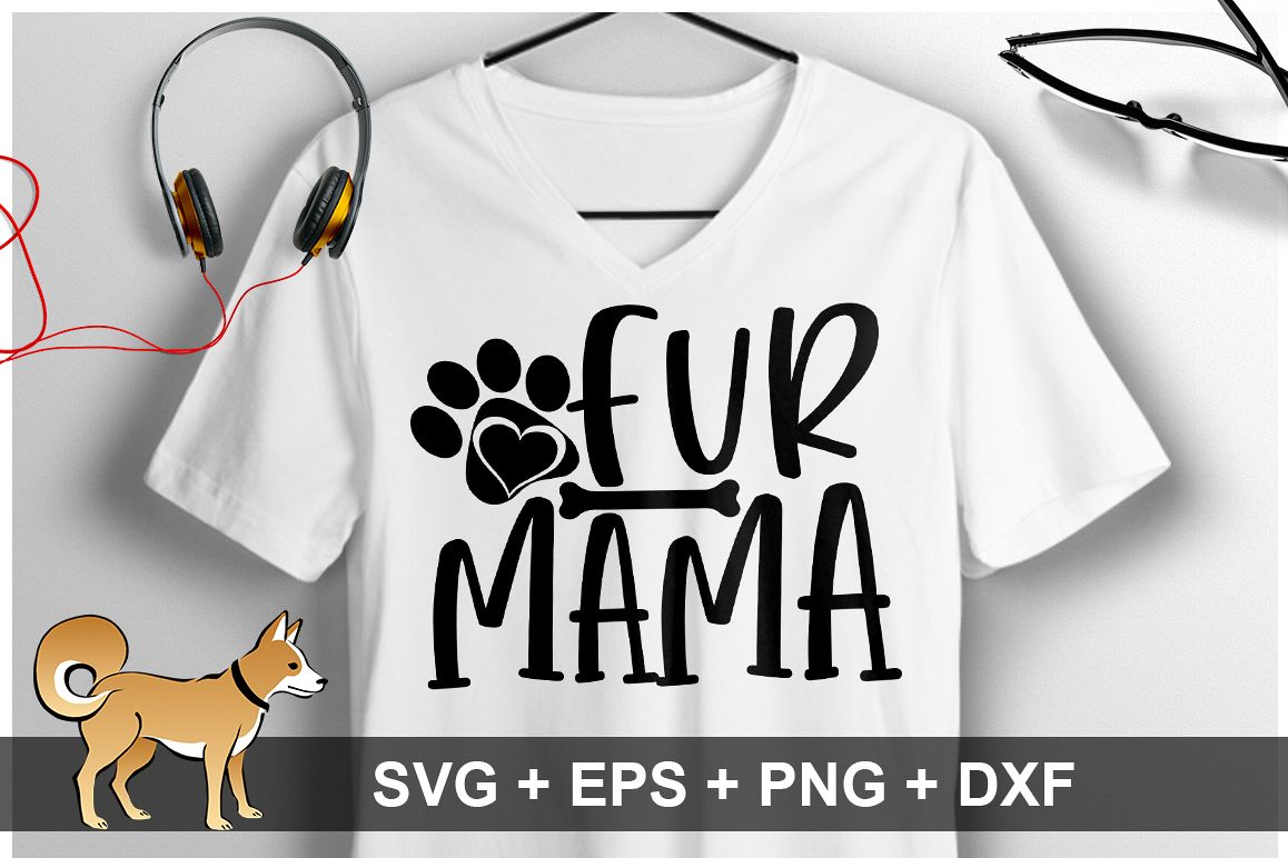 Fur Mama SVG Design example image 1