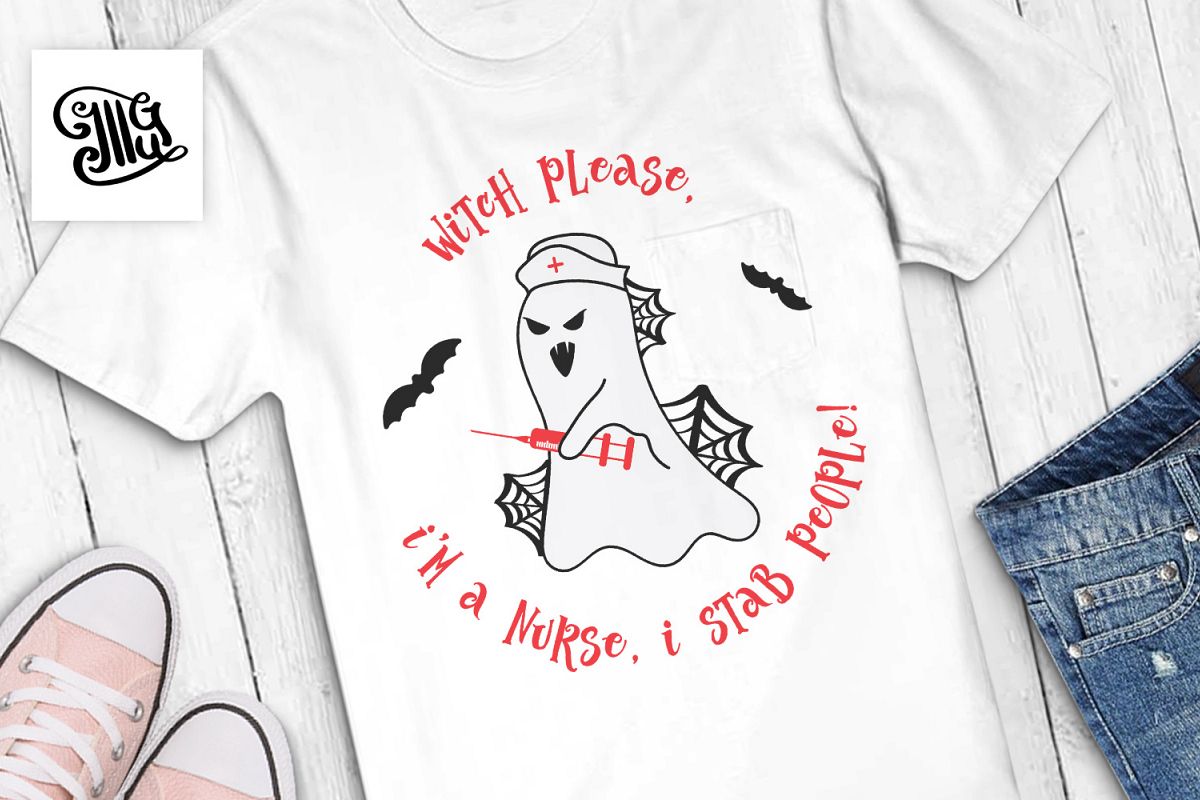 Witch please, I'm a nurse, I stab people! example image 1