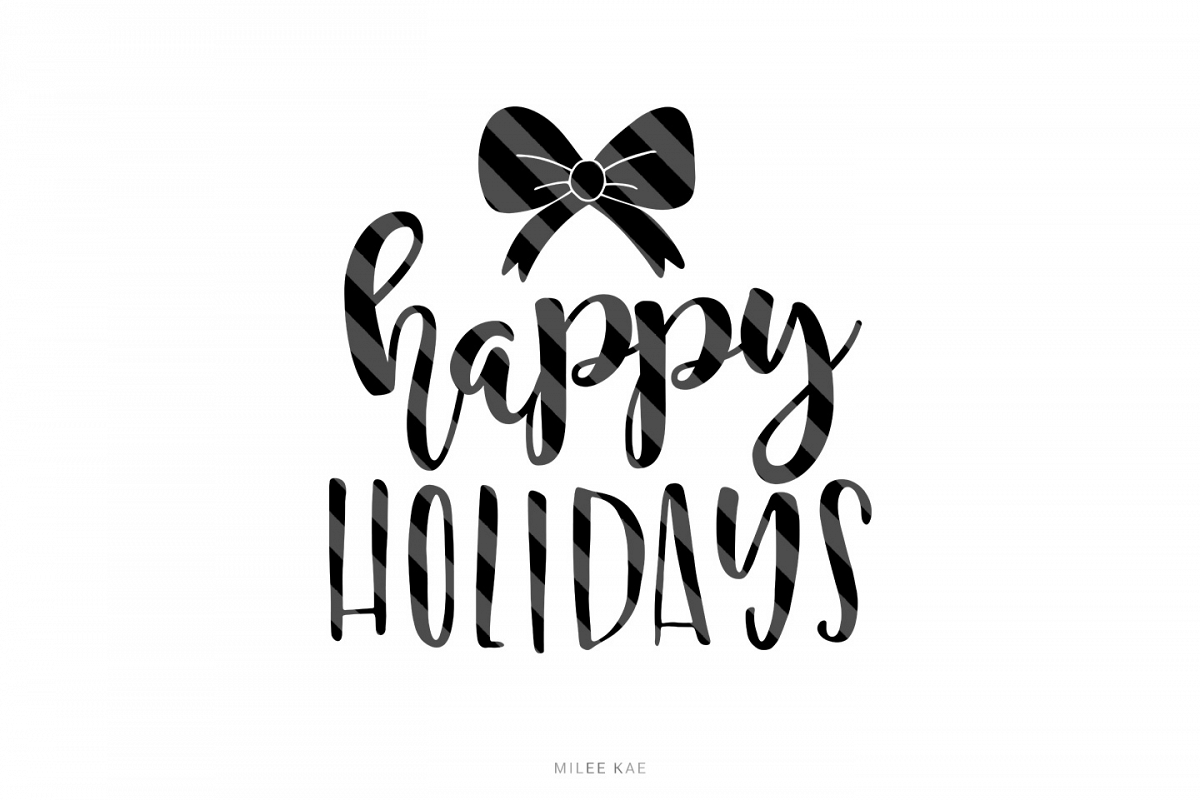 Christmas cutting file, SVG, PNG, EPS, DXF example image 1