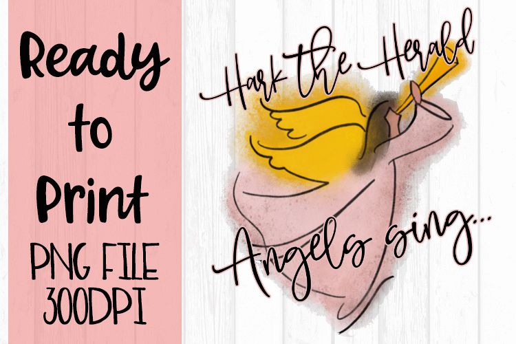 Hark the Herald Angels Sing Ready to Print example image 1