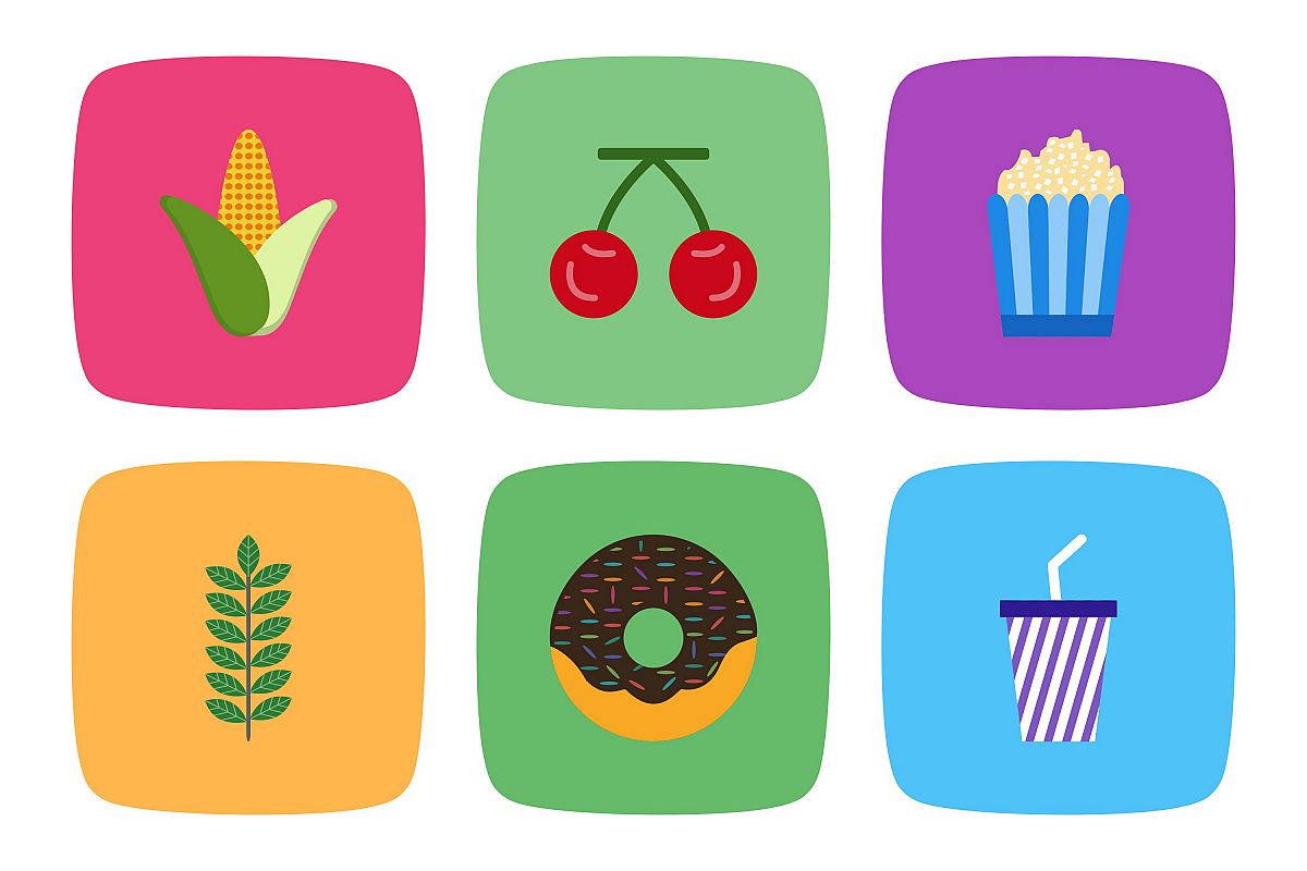 Set Of Food Icons example image 1