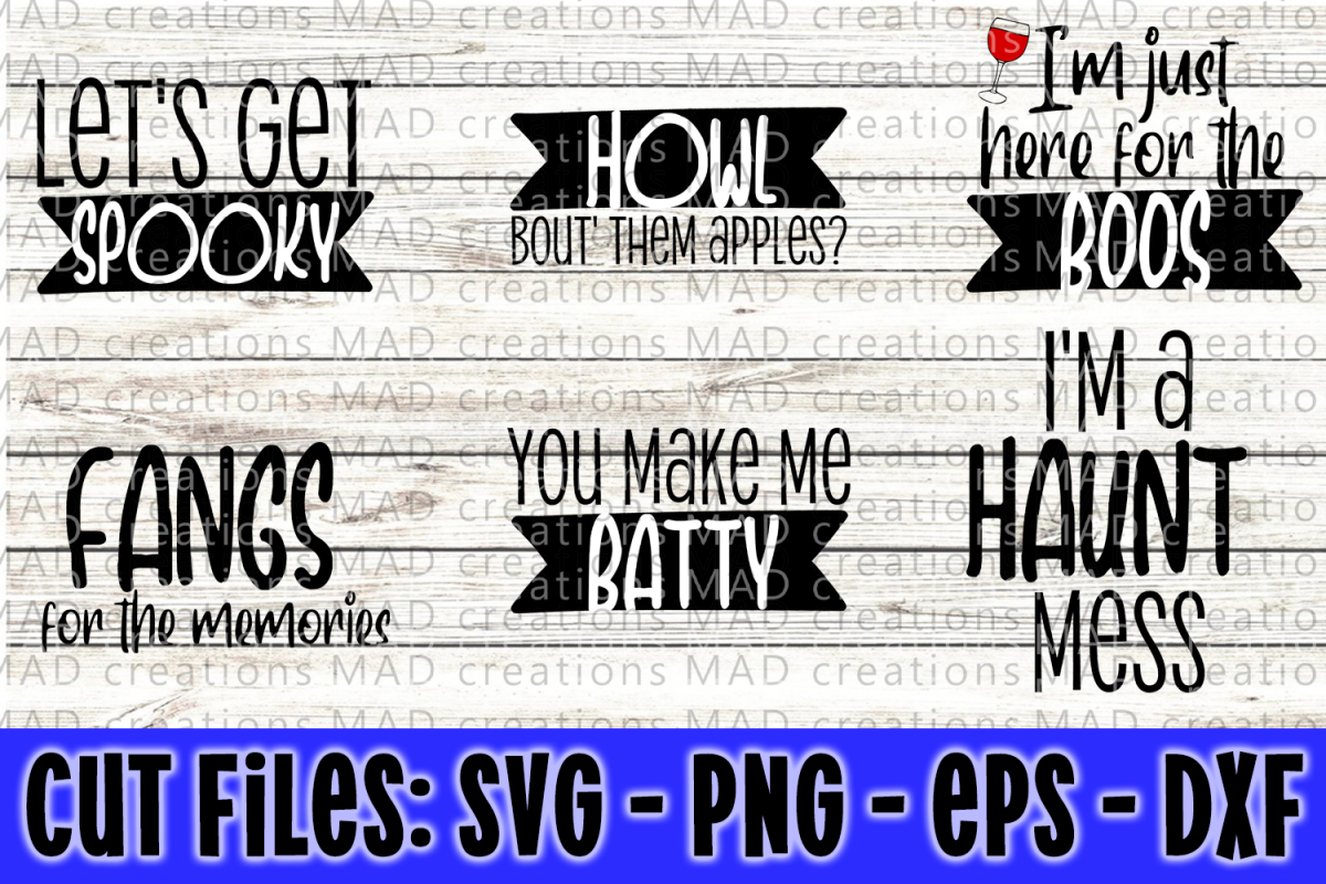 Halloween Bundle- Cut File example image 1