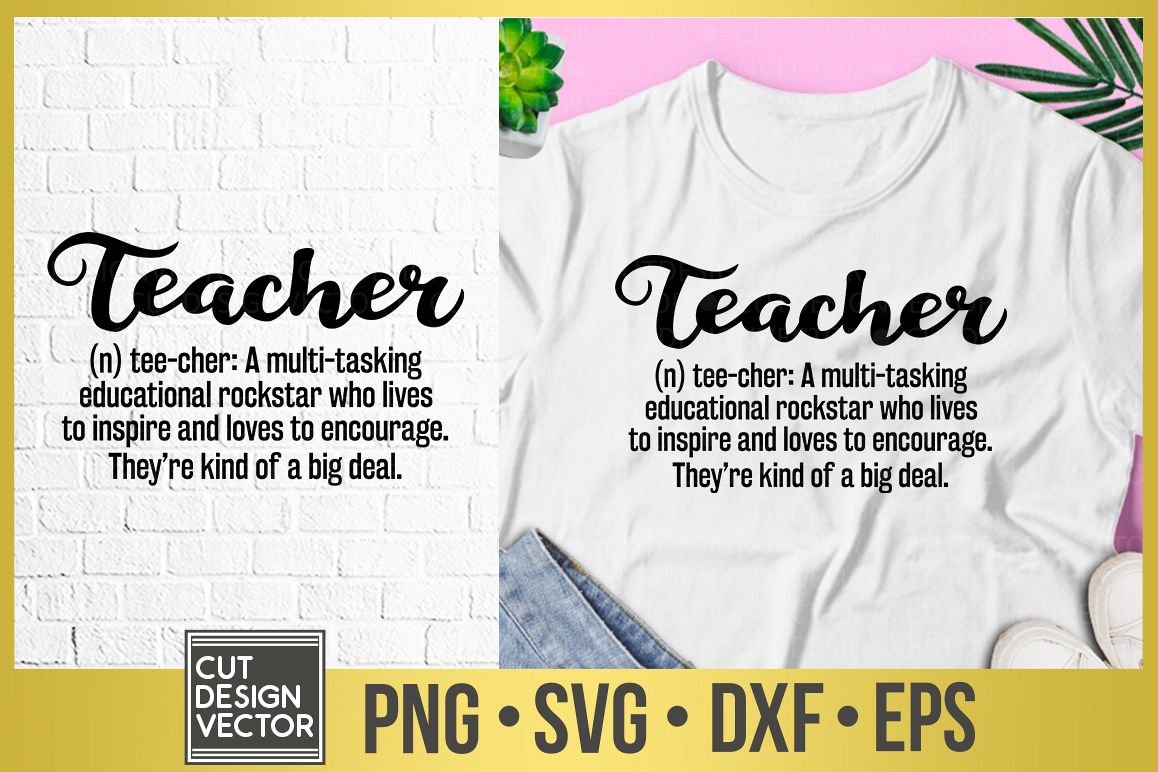 Teacher Definition SVG (302071) | SVGs | Design Bundles