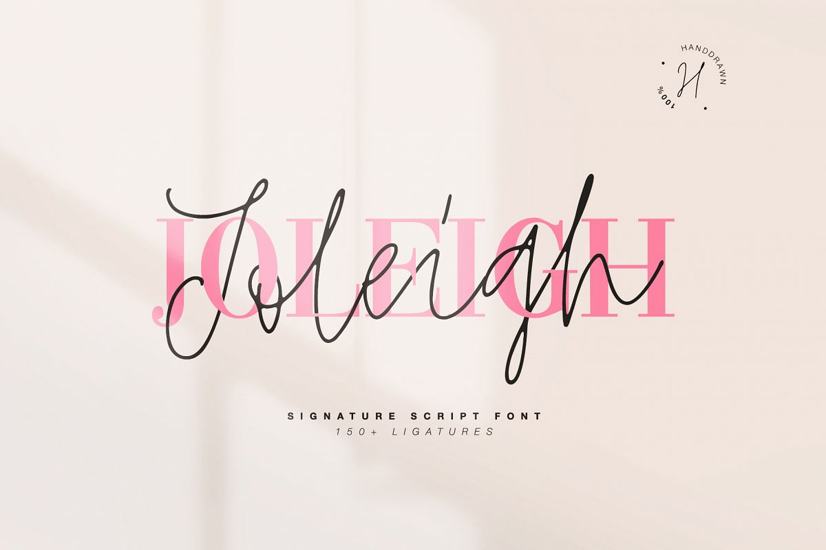 JOLEIGH SCRIPT example image 1