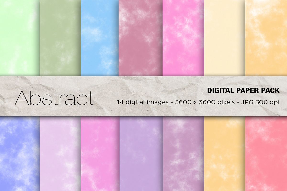 Abstract Background, Abstract Space Digital Papers example image 1