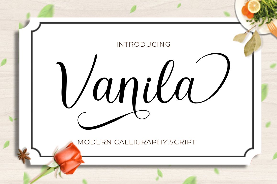 Vanila Script example image 1