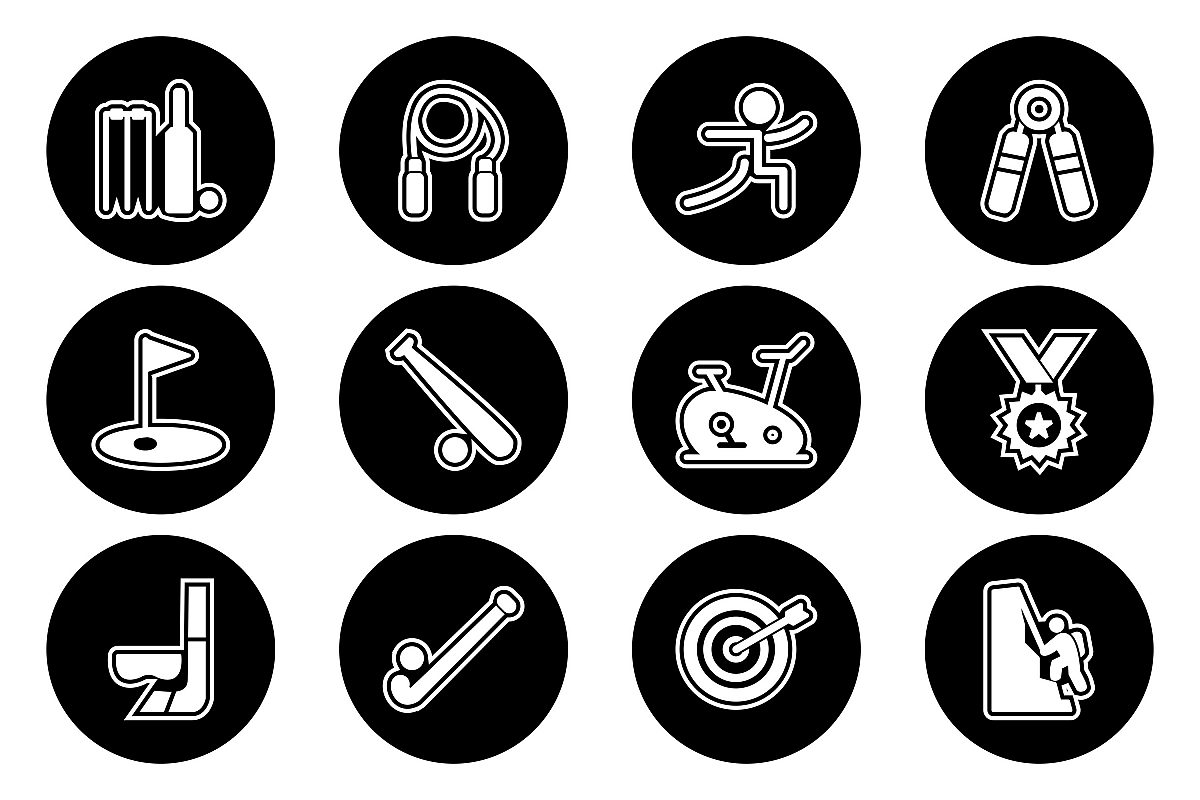 Set Of Sports And Game Icons example image 1