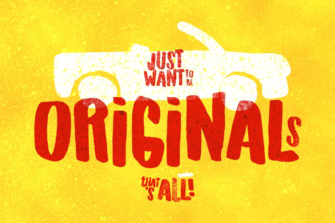 Originals Typeface example image 1
