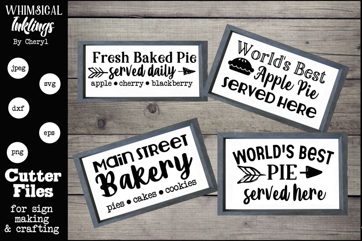 The Bakery Collection SVG Set example image 1
