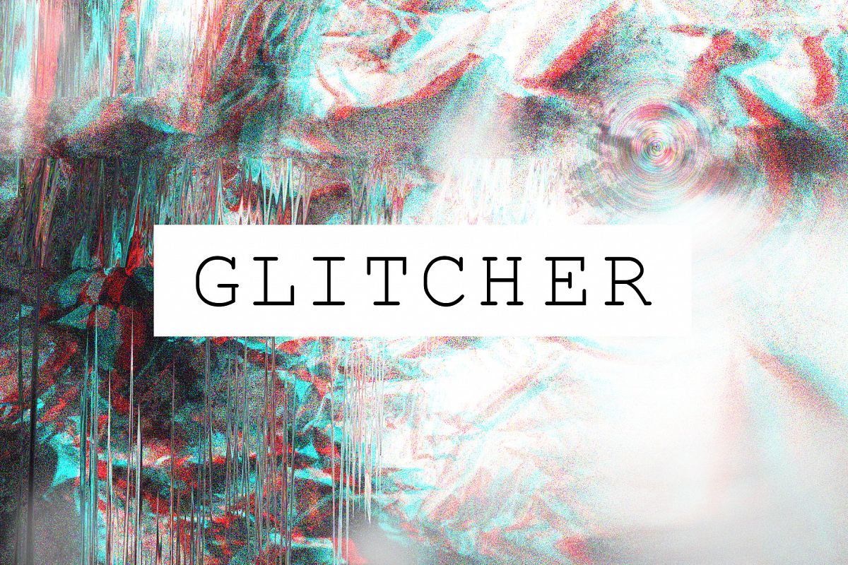Glitch Effect Textures example image 1