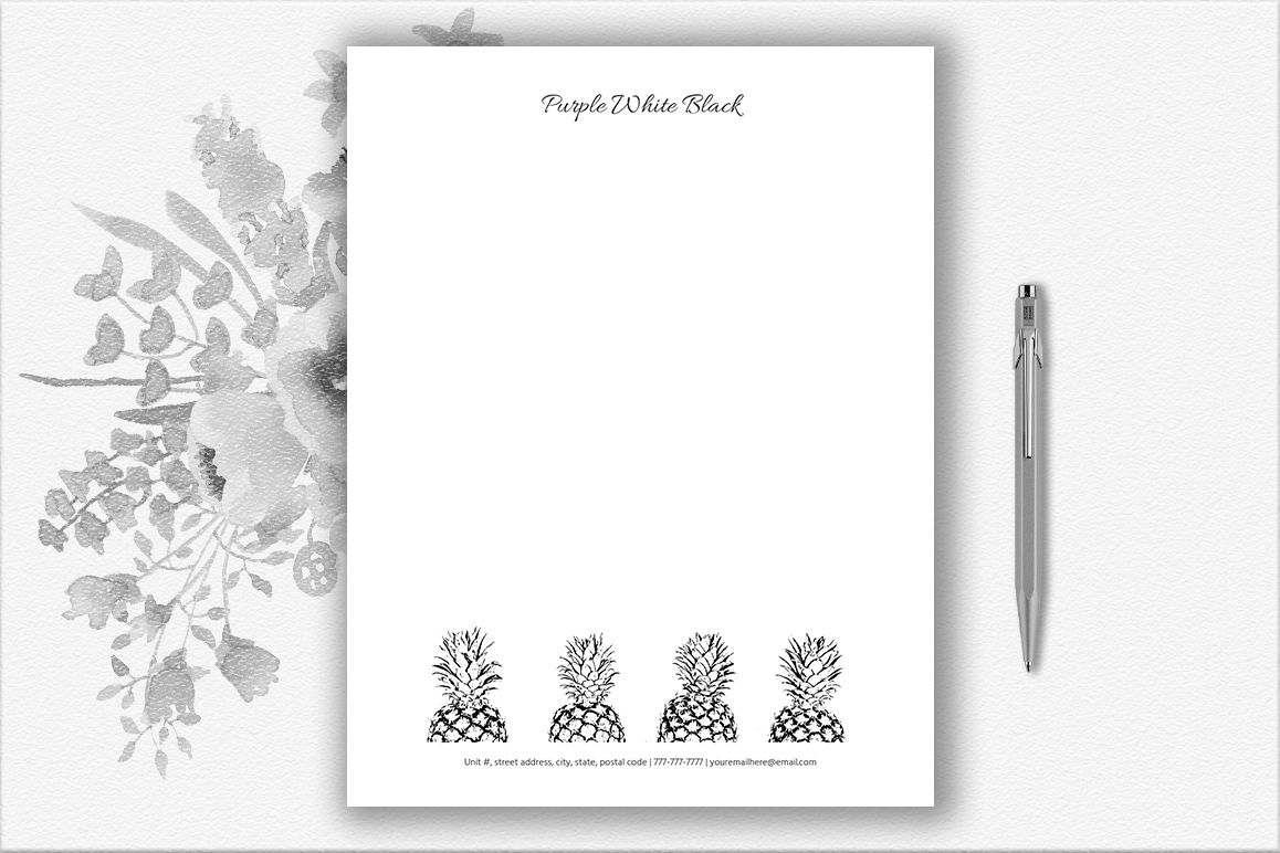 Letterhead Design Template example image 1