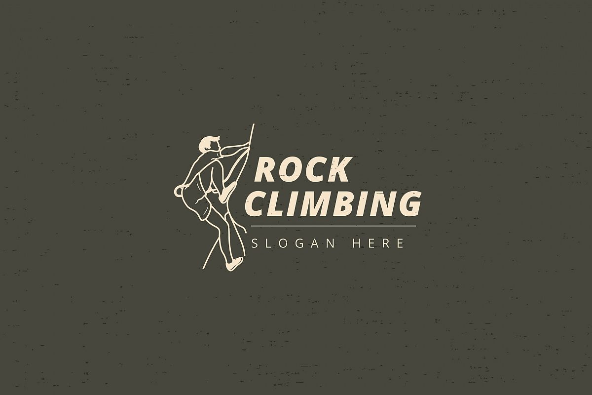 ROCK CLIMBING LOGO example image 1