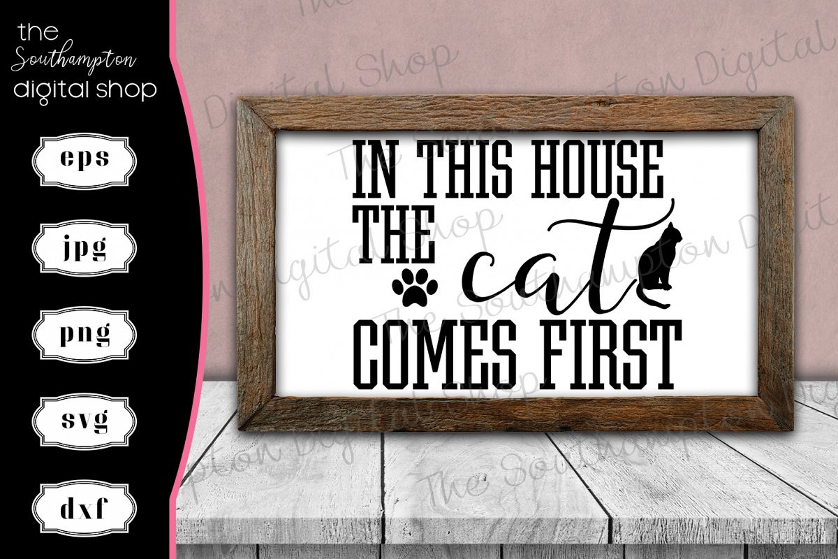 In This House the Cat Comes First example image 1
