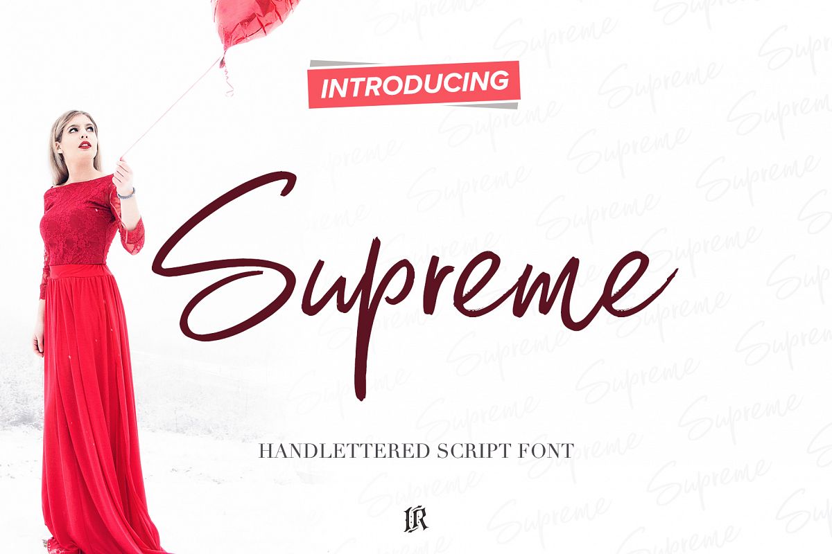 Supreme Script Font example image 1