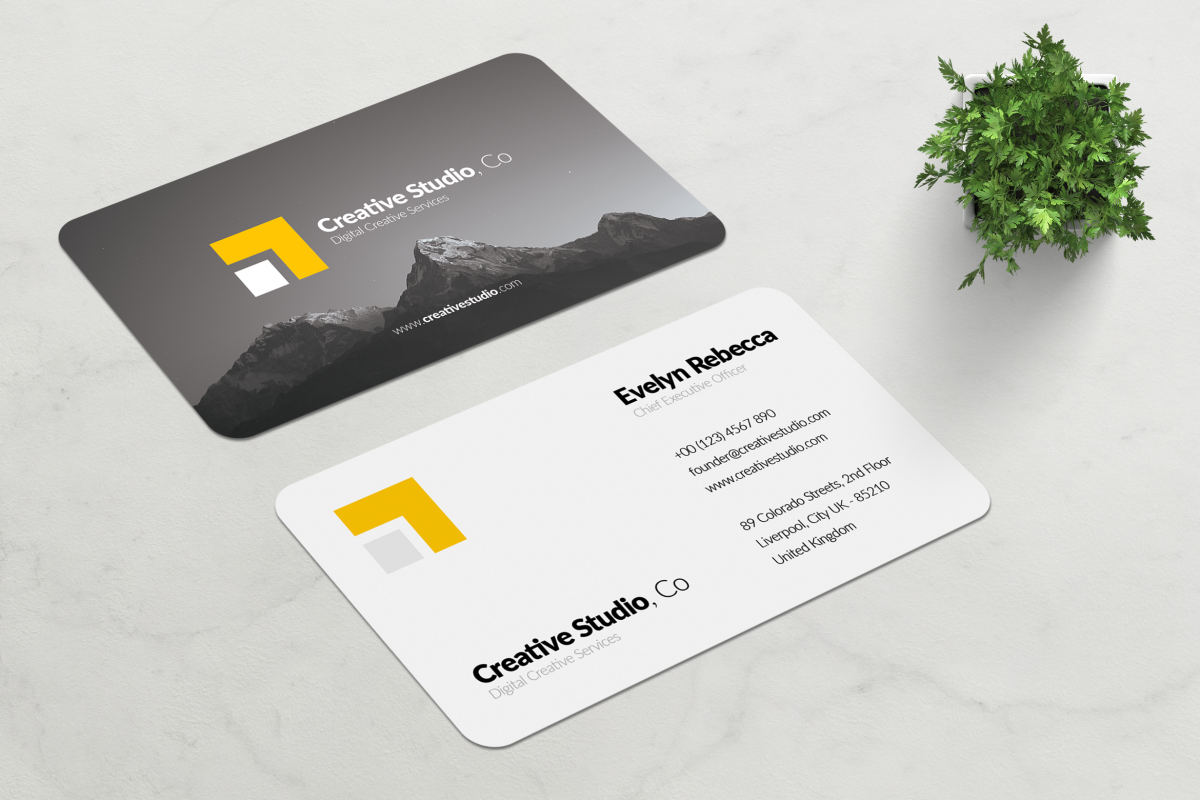 Minimalist Business Card Vol. 01 example image 1