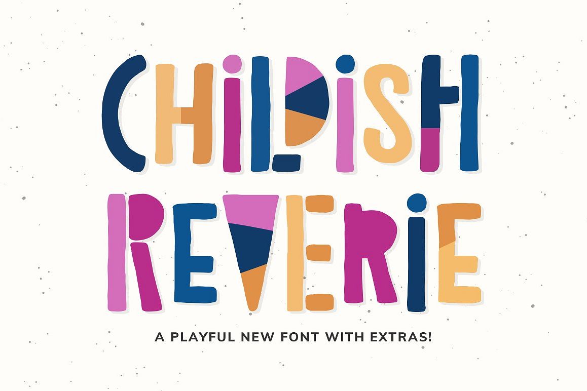 Childish Reverie Font example image 1