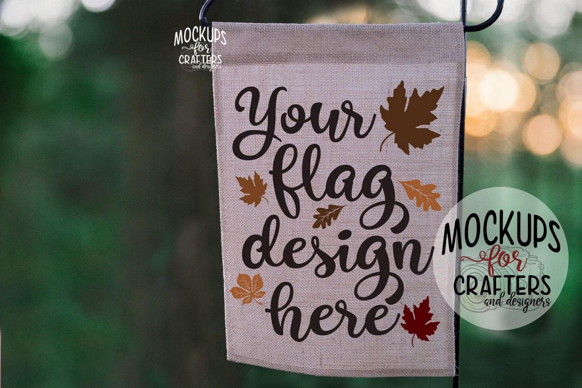 Flag MOCK-UP - Straight Top 12x18 example image 1
