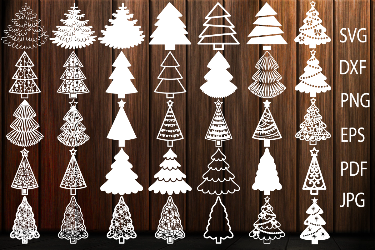 Download Christmas Tree Cut Files Svg File