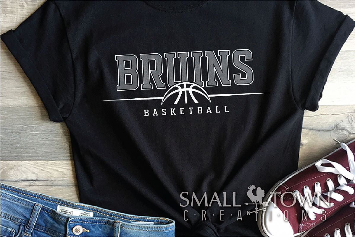 Bruin, Bruin Basketball, Bruin mascot, PRINT, CUT, DESIGN example image 1