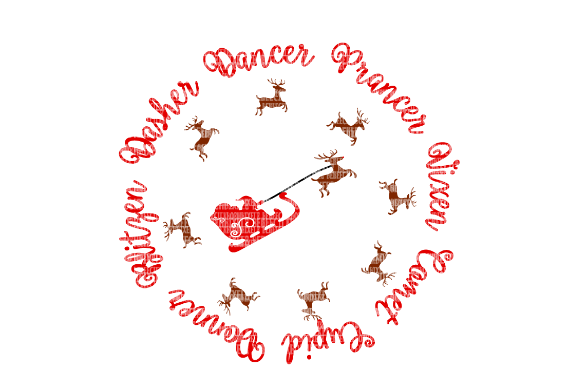 Christmas SVG Files Christmas Cut Files Iron On Decals Heat Transfer Vinyl Scrapbooking Stencil ...