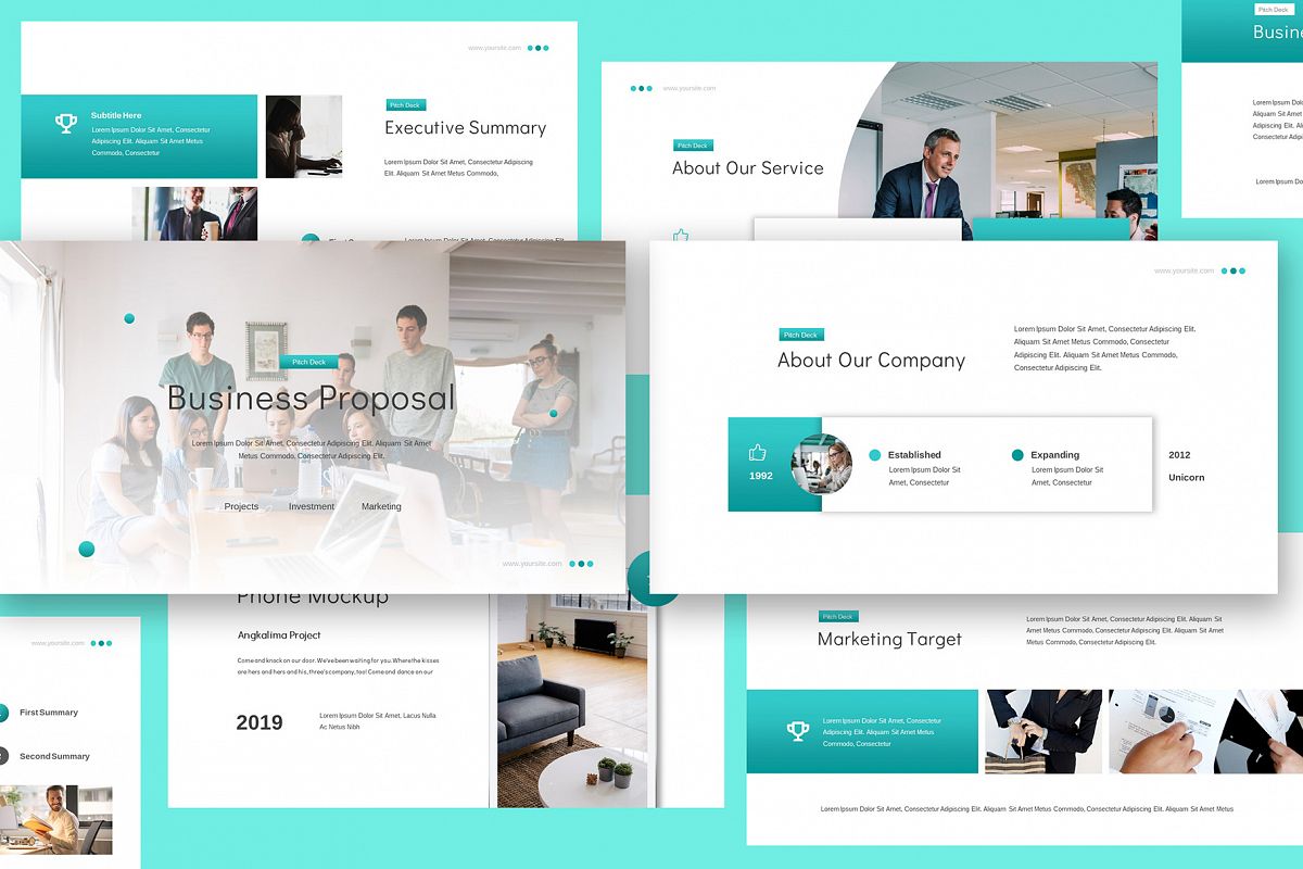 Business Proposal Keynote example image 1