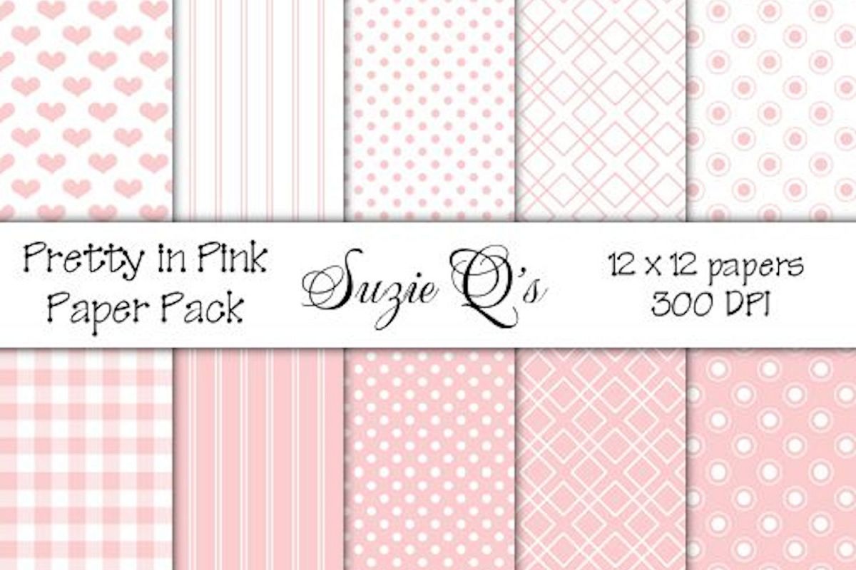 Pretty In Pink Paper Pack example image 1