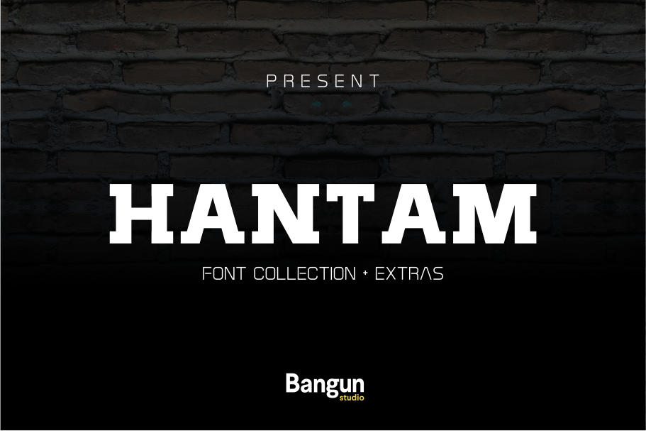 Hantam Font example image 1