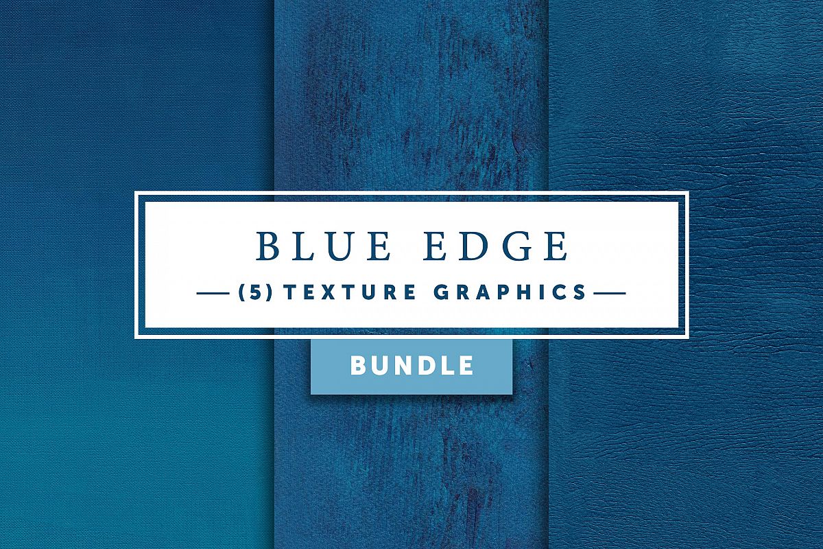 Blue Edge Bundle | Texture Graphics example image 1