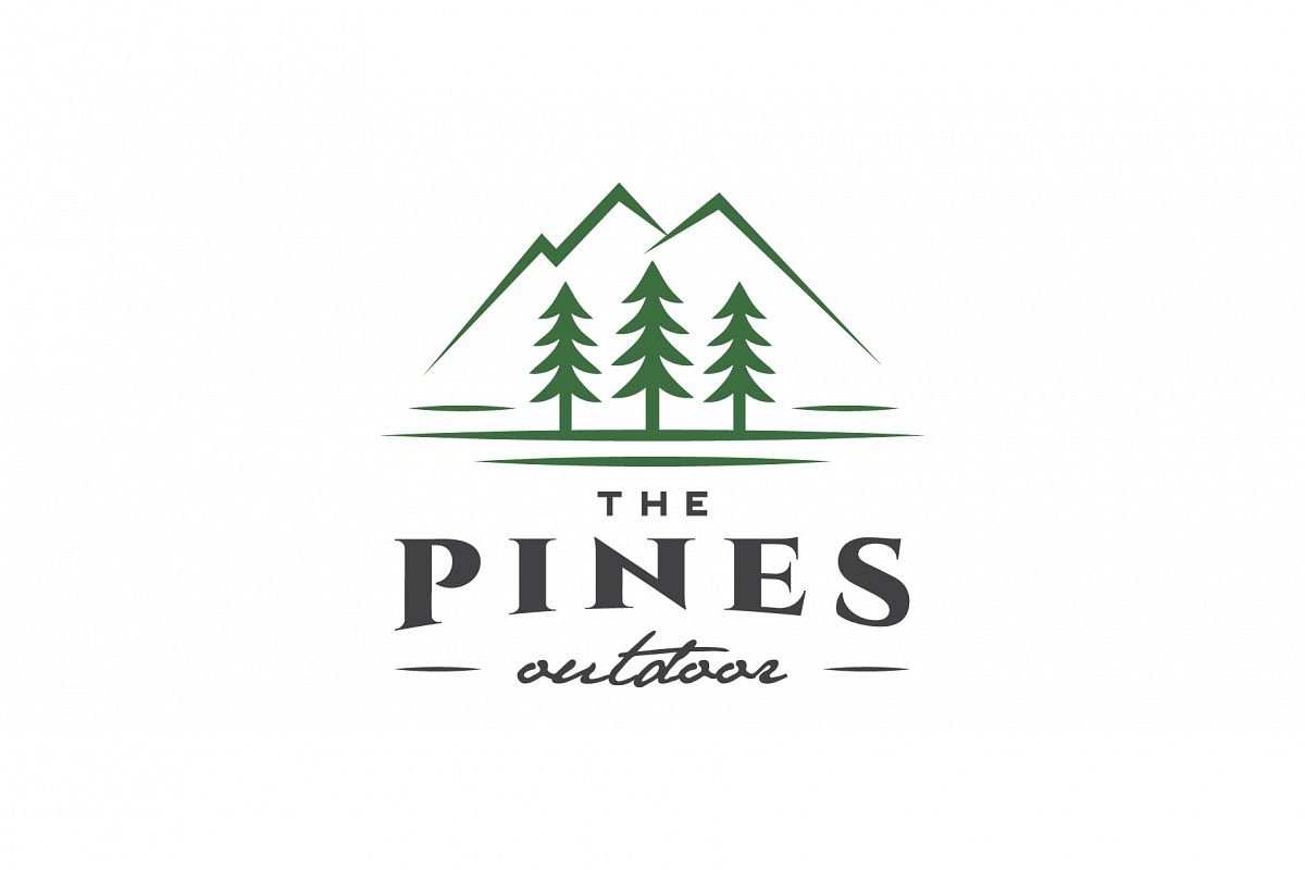 Pines Outdoor Logo example image 1