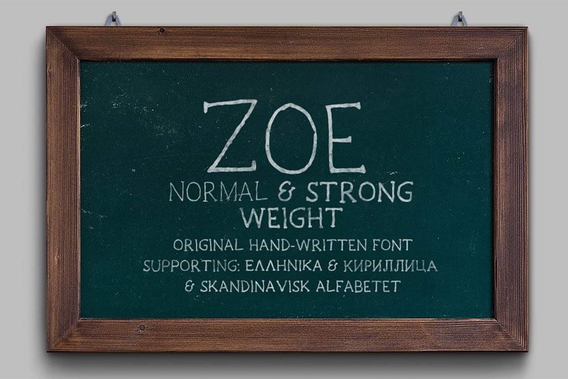 Zoe Handwritten Font example image 1