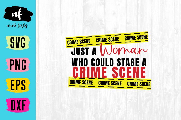 True Crime SVG File example image 1