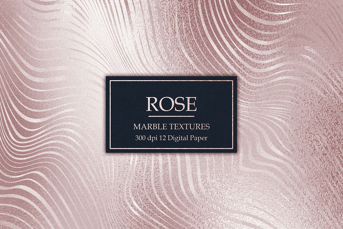 Wedding Rose Marble Textures example image 1