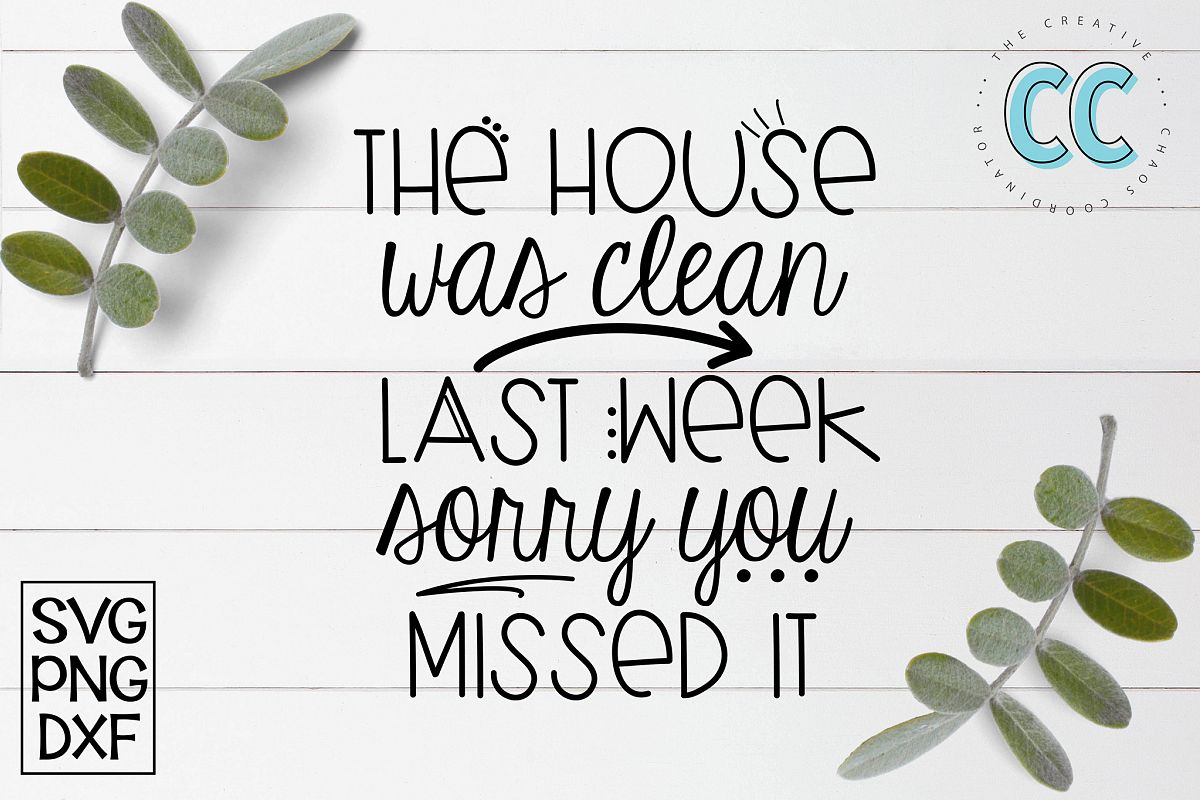 House Was Clean Last Week example image 1