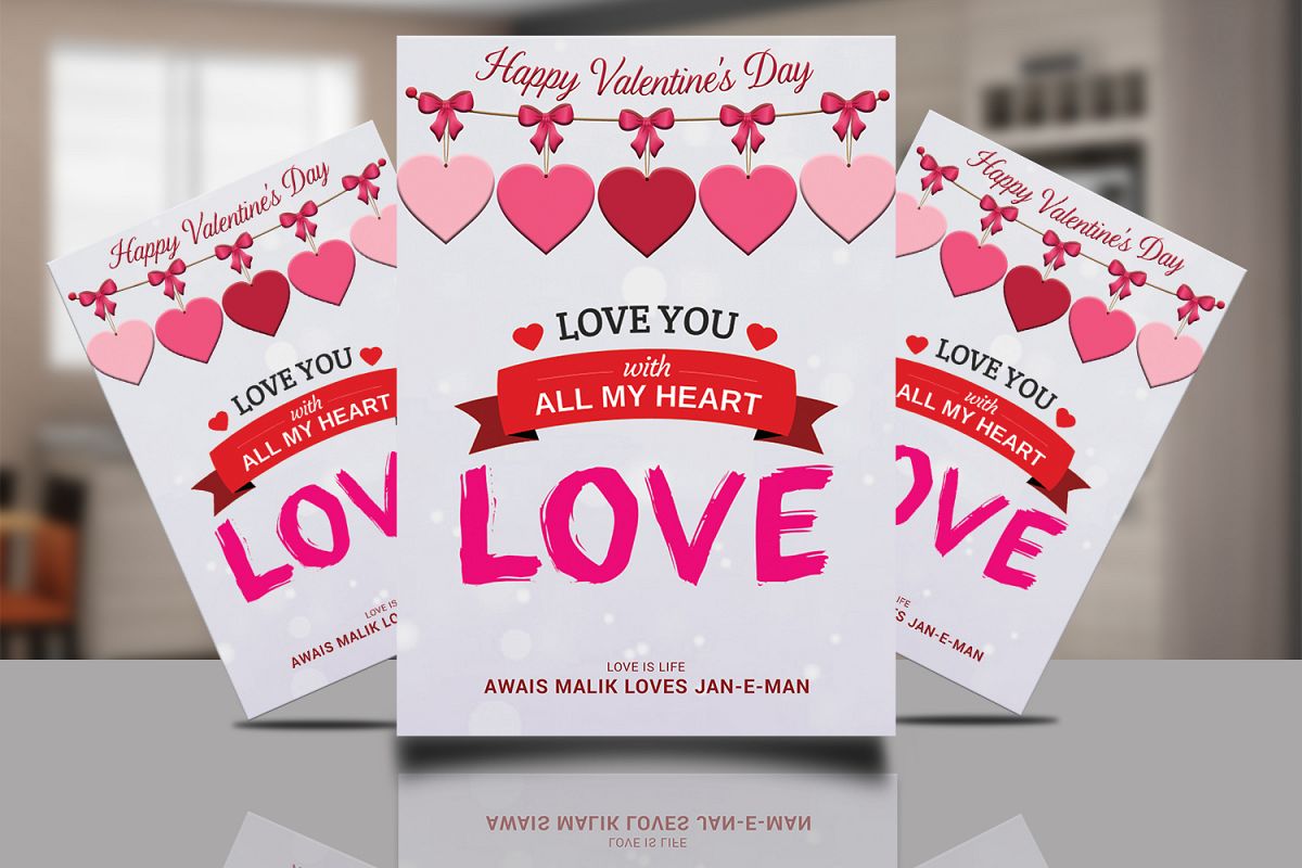 Valentine Flyer example image 1