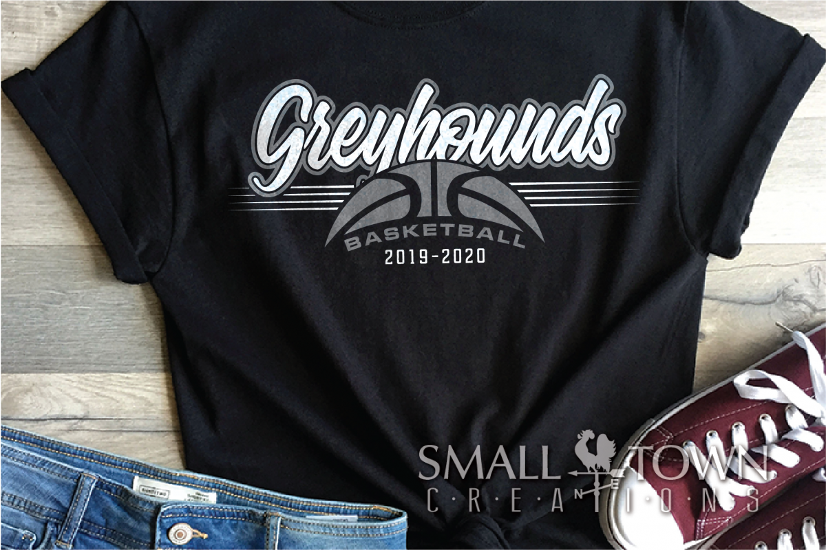 Greyhound, Basketball, Sport, Design, PRINT, CUT, DESIGN example image 1