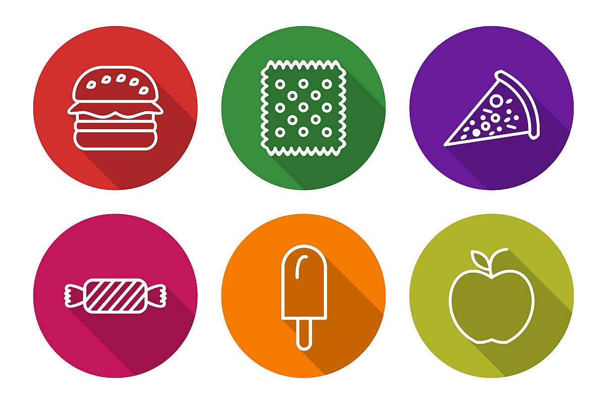Set Of Food Icons example image 1