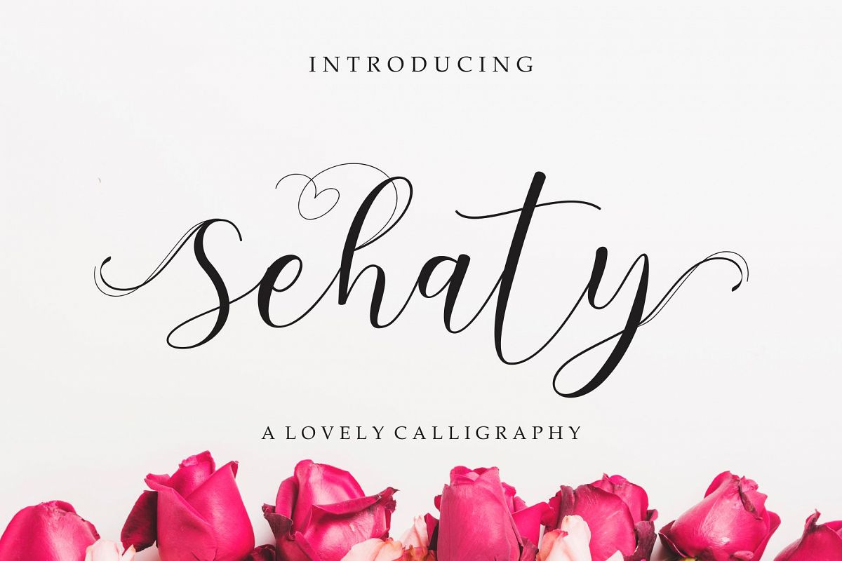 Sehaty Lovely Script example image 1