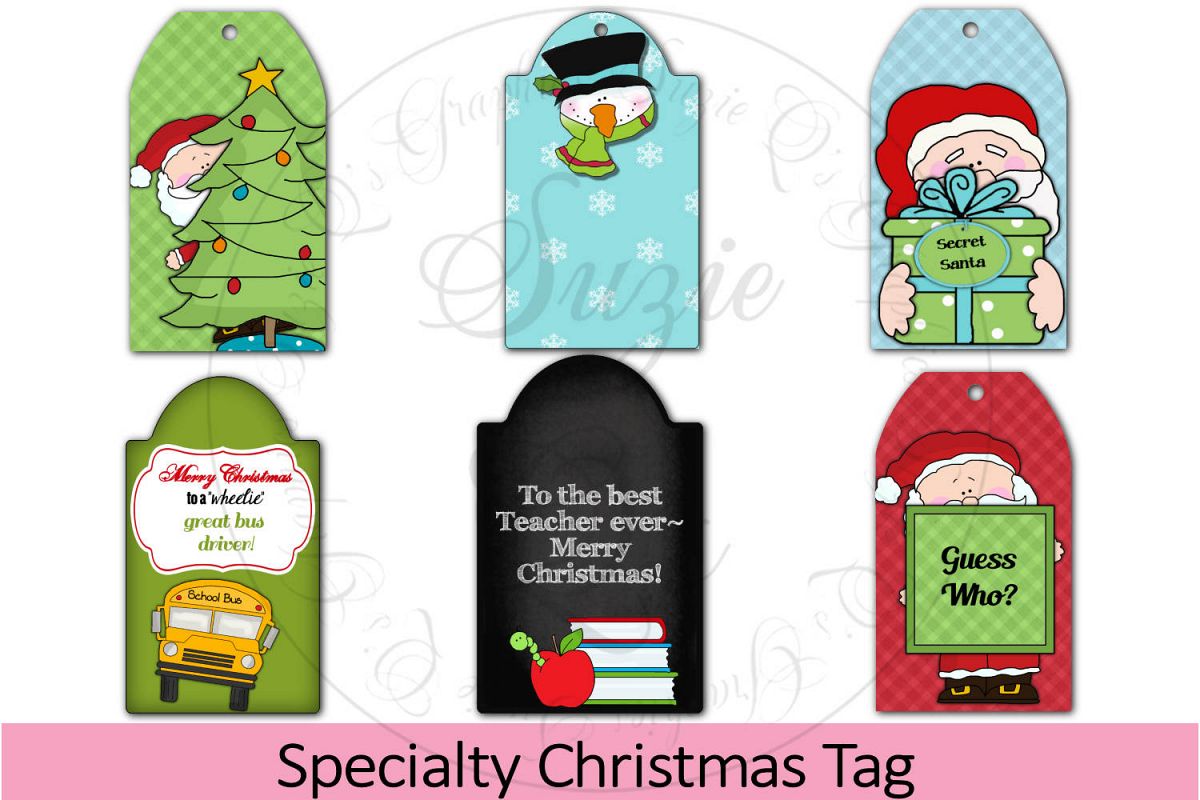 Specialty Christmas Tags example image 1