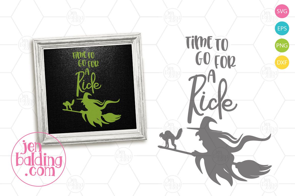 Broom Ride SVG example image 1