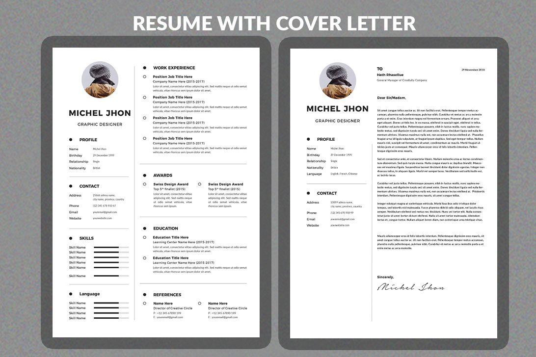 Resume example image 1