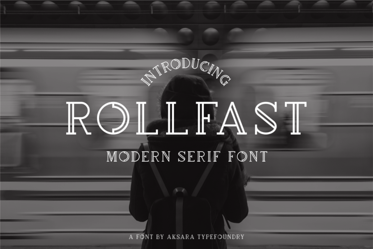 Rollfast Font example image 1