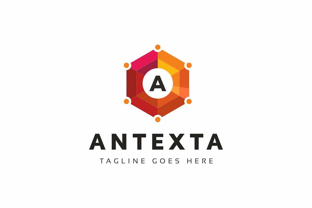 Antexta A Letter Logo example image 1