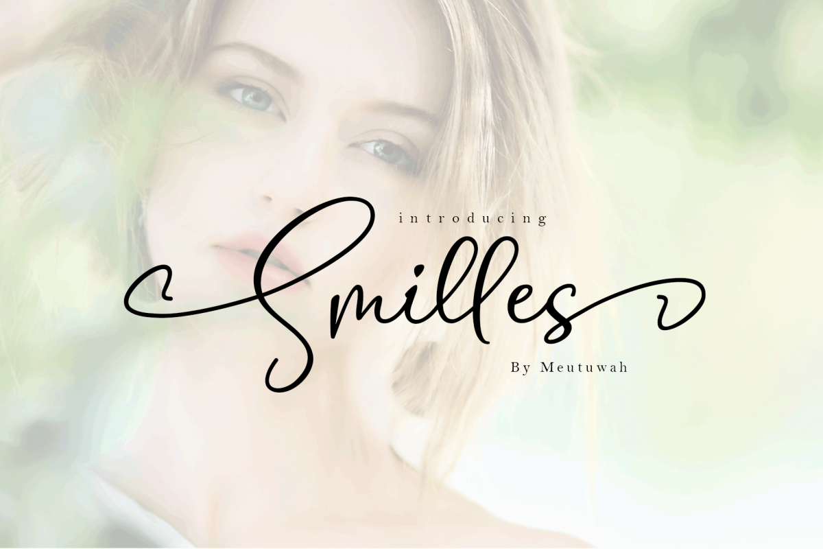 Smilles Script Font example image 1